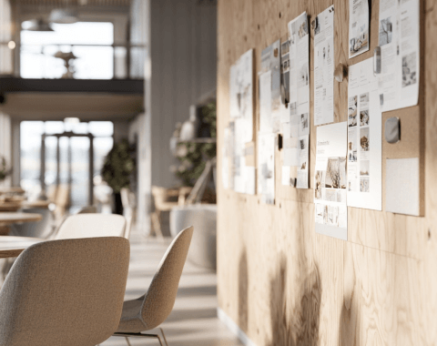 scandinavian-community-meeting space-chairs-informational-boards